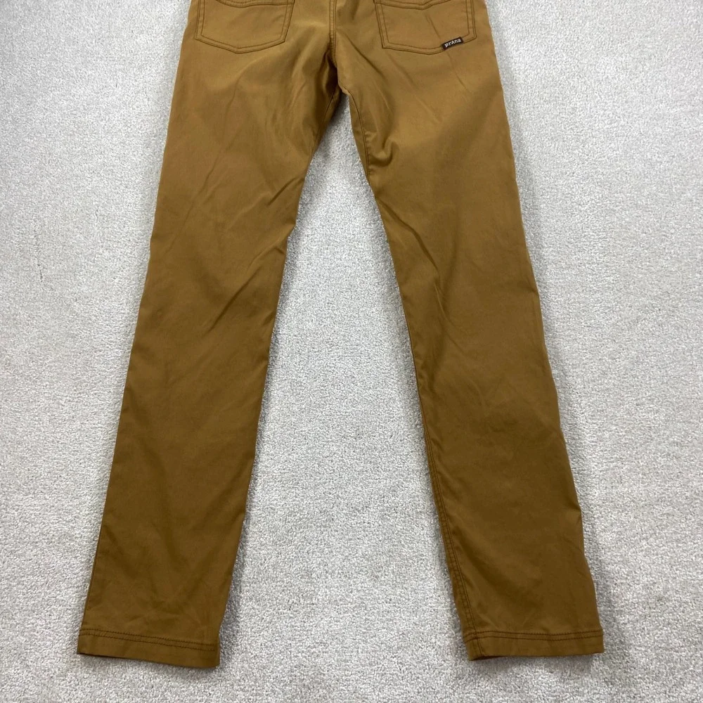 Prana Brion Pants Mens 28x34 (Fits 29x33) Slim Fit Stretch Nylon Outdoor Hiking